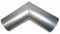 Pipe bend sharp galvanized (before painting) 4/5